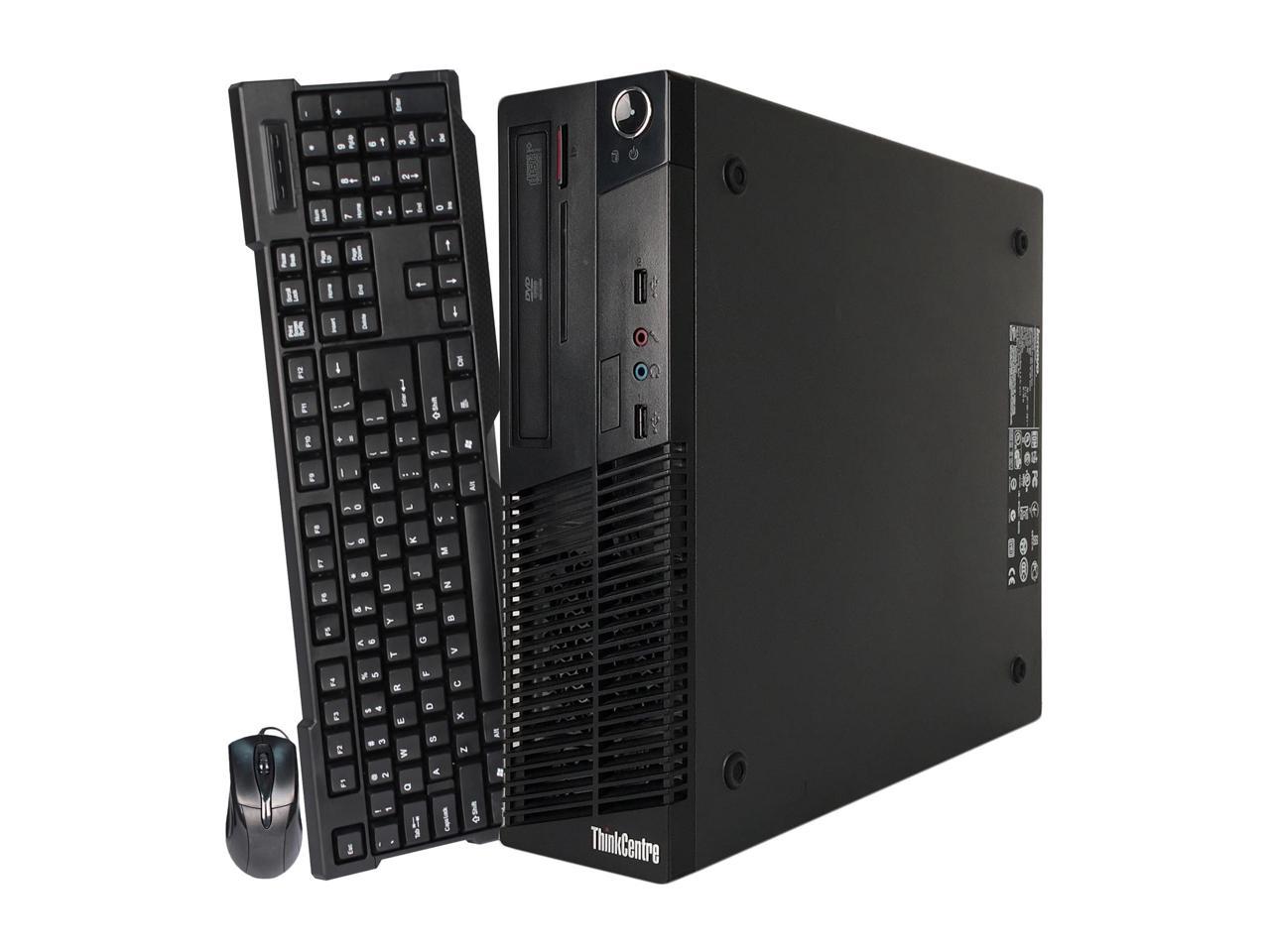 Lenovo Desktop Computer ThinkCentre M73 Intel Core i5 4th Gen 4430 (3.00 GHz) 16 GB DDR3 2 TB HDD Intel HD Graphics 4600 Windows 10 Pro Multi-Language, English / Spanish