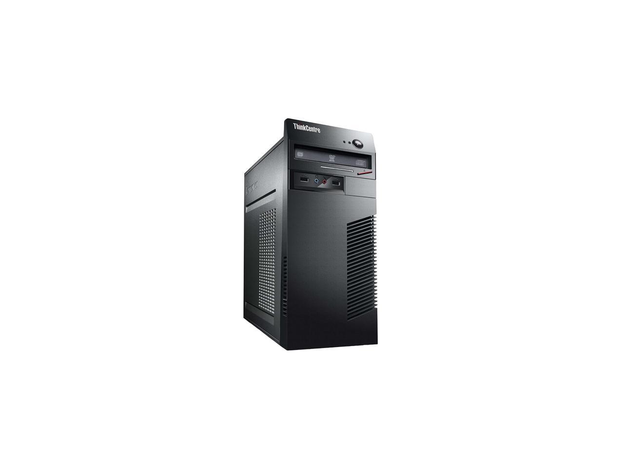 Lenovo Desktop Computer M73 Intel Core i5 4th Gen 4570 (3.20 GHz) 8 GB DDR3 1 TB HDD Intel HD Graphics 4600 Windows 10 Pro Multi-Language, English / Spanish