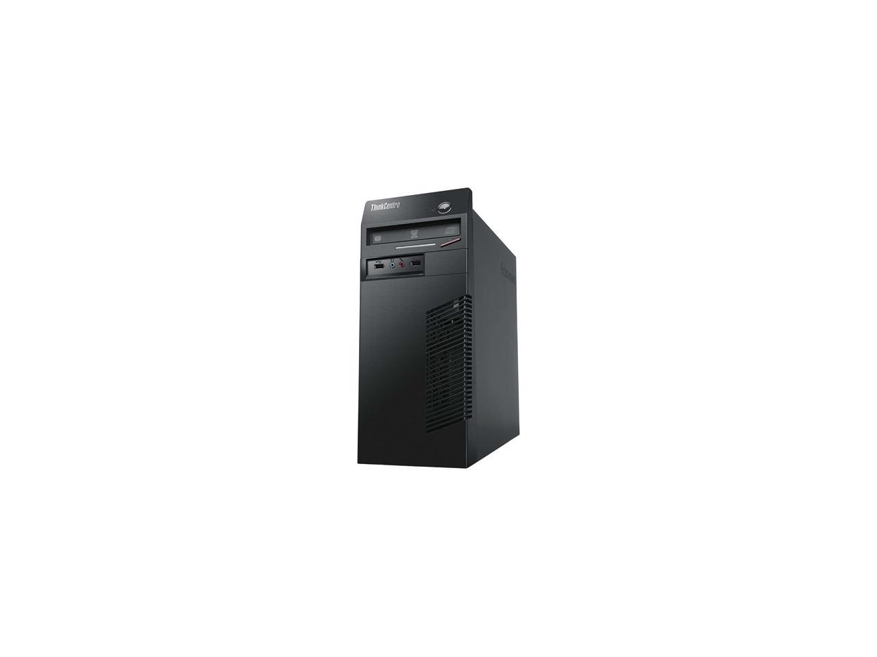 Lenovo Desktop Computer M73 Intel Core i5 4th Gen 4570 (3.20 GHz) 8 GB DDR3 1 TB HDD Intel HD Graphics 4600 Windows 10 Pro Multi-Language, English / Spanish