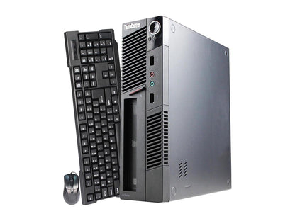 Lenovo Desktop Computer ThinkCentre M90P Intel Core i3 1st Gen 530 (2.93 GHz) 4 GB DDR3 250 GB HDD Intel HD Graphics Windows 10 Pro 64-bit
