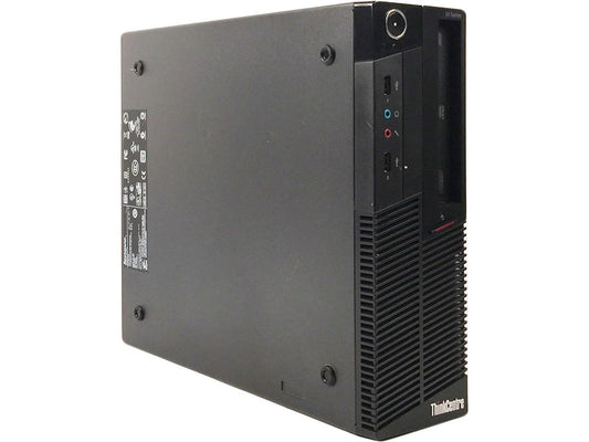 Lenovo Desktop Computer ThinkCentre M90P Intel Core i3 1st Gen 530 (2.93 GHz) 8 GB DDR3 320 GB HDD Intel HD Graphics Windows 10 Pro Multi-Language, English / Spanish