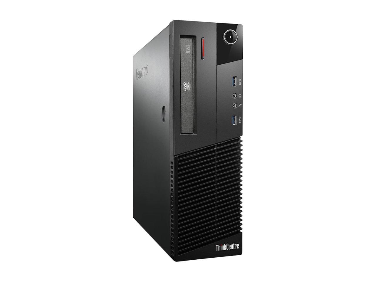 Lenovo Desktop Computer ThinkCentre M93p Intel Core i5 4th Gen 4570 (3.20 GHz) 16 GB DDR3 2 TB HDD Intel HD Graphics 4600 Windows 10 Pro 64-bit