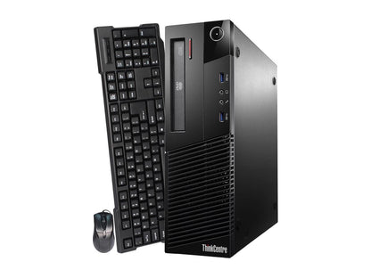 Lenovo Desktop Computer ThinkCentre M93p Intel Core i5 4th Gen 4570 (3.20 GHz) 16 GB DDR3 2 TB HDD Intel HD Graphics 4600 Windows 10 Pro 64-bit