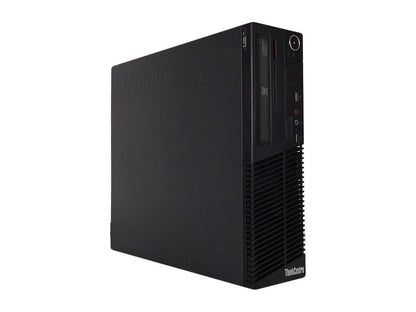 Lenovo Desktop Computer ThinkCentre M73-SFF Intel Core i3 4th Gen 4130 (3.40 GHz) 8 GB DDR3 1 TB HDD Intel HD Graphics 4400 Windows 10 Pro Multi-Language, English / Spanish