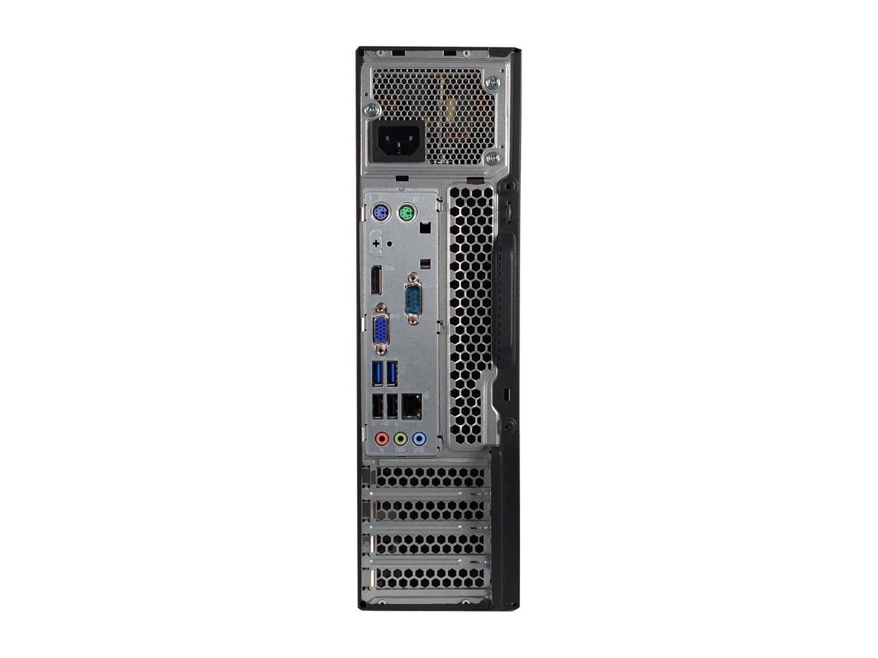 Lenovo Desktop Computer ThinkCentre M73-SFF Intel Core i3 4th Gen 4130 (3.40 GHz) 8 GB DDR3 1 TB HDD Intel HD Graphics 4400 Windows 10 Pro Multi-Language, English / Spanish