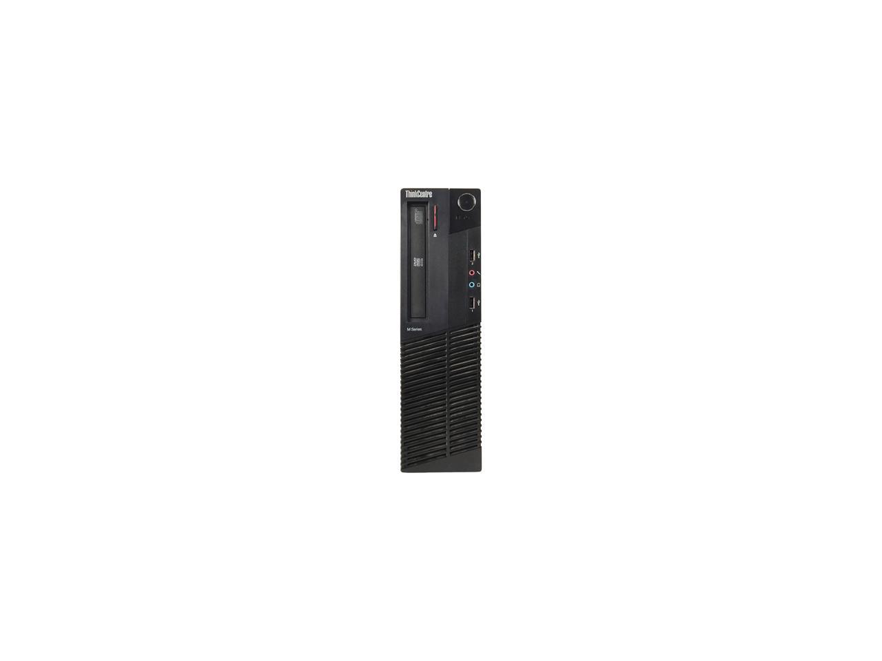 Lenovo Desktop Computer ThinkCentre M91P-SFF Intel Core i5 2nd Gen 2400 (3.10 GHz) 8 GB DDR3 320 GB HDD Intel HD Graphics 2000 Windows 10 Pro Multi-Language, English / Spanish