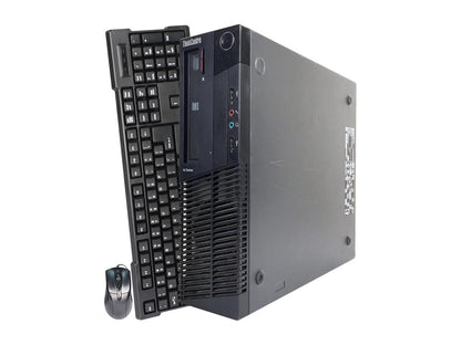 Lenovo Desktop Computer ThinkCentre M91P-SFF Intel Core i5 2nd Gen 2400 (3.10 GHz) 8 GB DDR3 1 TB HDD Intel HD Graphics 2000 Windows 10 Pro Multi-Language, English / Spanish