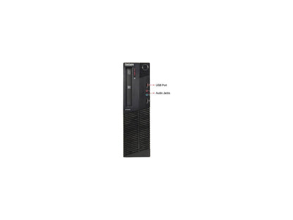 Lenovo Desktop Computer ThinkCentre M82P-SFF Intel Core i5 3rd Gen 3470 (3.20 GHz) 8 GB DDR3 2 TB HDD Intel HD Graphics 2500 Windows 10 Pro Multi-Language, English / Spanish