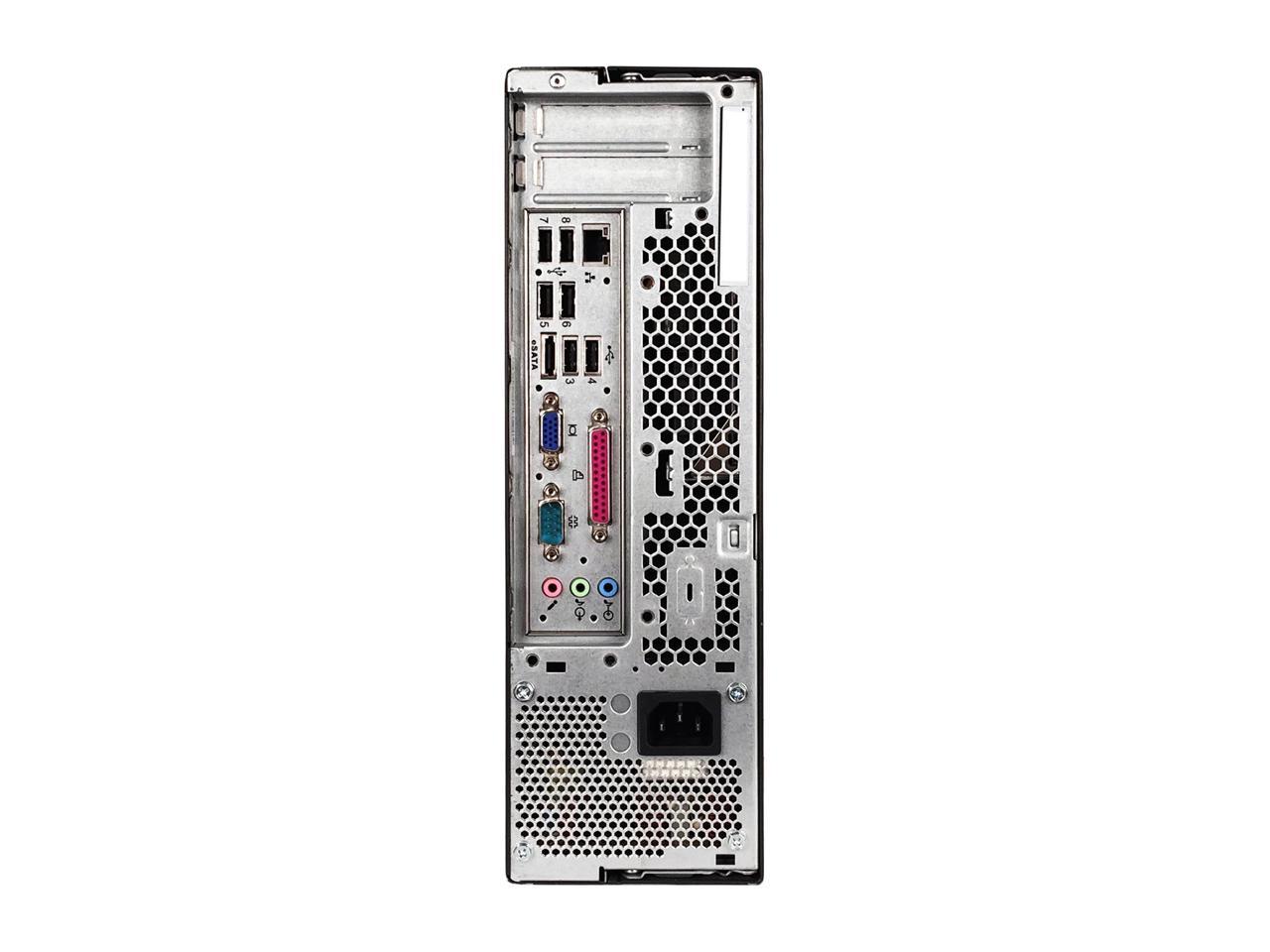 Lenovo Desktop Computer ThinkCentre M57P-SFF Core 2 Duo E6550 (2.33 GHz) 4 GB DDR2 160 GB HDD Intel GMA 3100 Windows 10 Pro Multi-Language, English / Spanish
