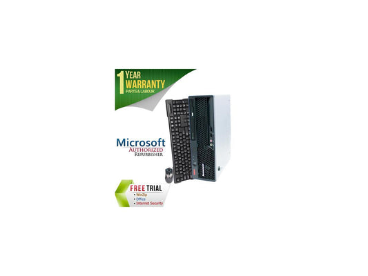Refurbished Lenovo M57 Ultra Slim Intel Core 2 Duo E6550 2.33G / 4G DDR2 / 250G / DVD / Windows 7 Professional 64 Bit / 1 Year Warranty