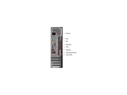 Refurbished Lenovo M72E Slim/Small form factor Intel Core i5 3470 3.2G / 8G DDR3 / 320G / DVD / Windows 7 Professional 64 Bit / 1 Year Warranty