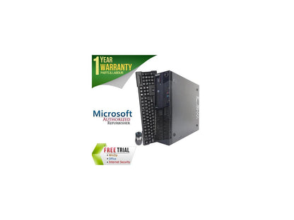 Refurbished Lenovo ThinkCentre M81 Desktop SFF Intel Core i5 2400 3.1G/ 4G DDR3 / 250G / DVD / Windows 7 Professional 64 Bit / 1 Year Warranty
