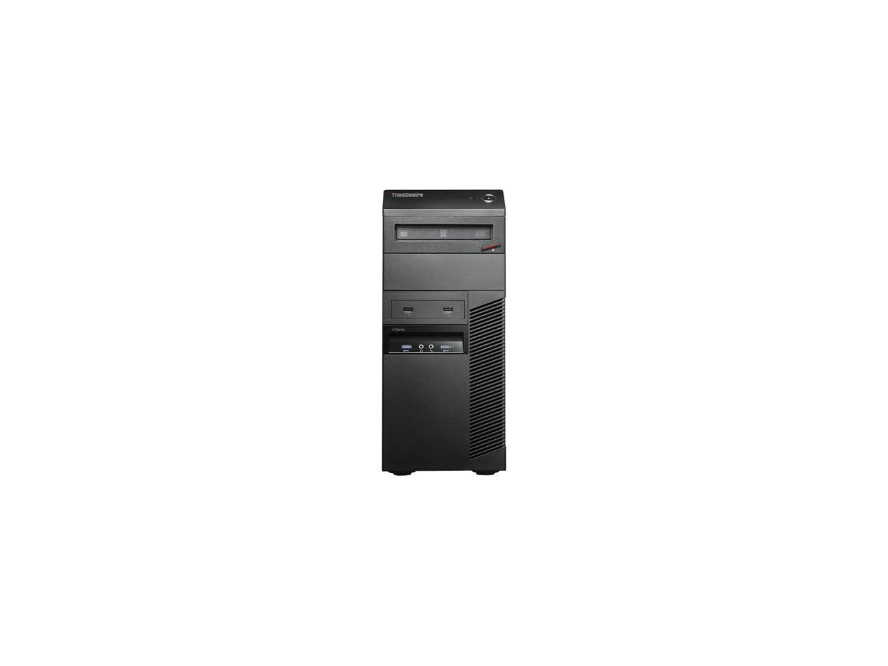 Lenovo Desktop Computer ThinkCentre M83 Intel Core i7 4th Gen 4770 (3.40 GHz) 8 GB DDR3 1 TB HDD Intel HD Graphics 4600 Windows 7 Professional 64-bit