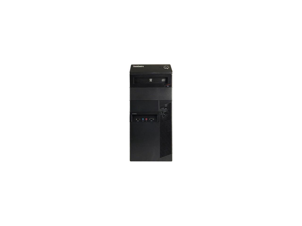 Refurbished Lenovo ThinkCentre M92P Desktop Tower Intel Core i5 3470 3.4G / 8G DDR3 / 2TB / DVD / Windows 7 Professional 64 Bit / 1 Year Warranty