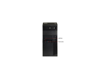 Refurbished Lenovo ThinkCentre M92P Desktop Tower Intel Core i5 3470 3.4G / 8G DDR3 / 2TB / DVD / Windows 7 Professional 64 Bit / 1 Year Warranty