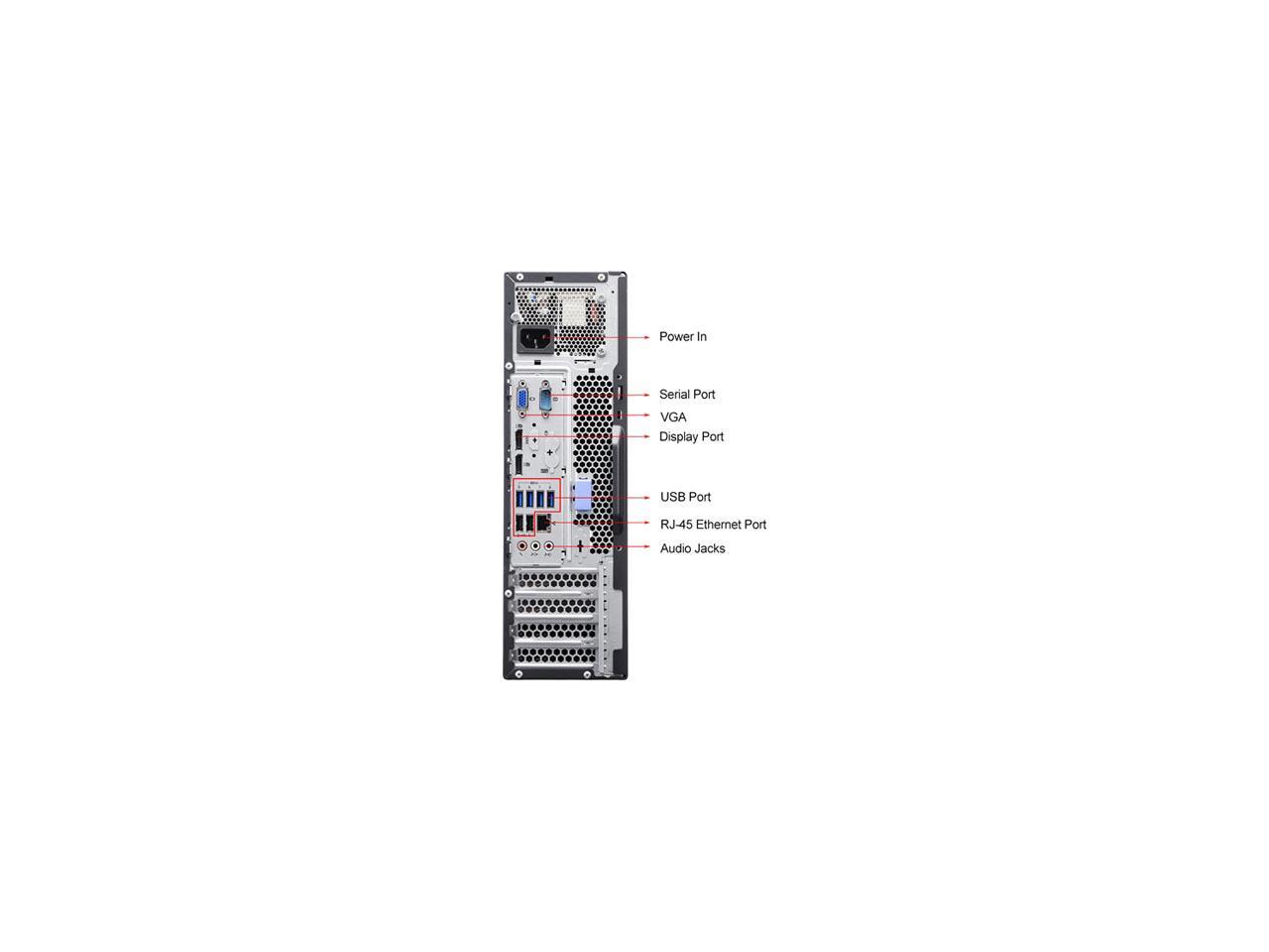 Refurbished Lenovo ThinkCentre M93P Desktop SFF Intel Core i5 4570 3.2G / 8G DDR3 / 320G / DVD / Windows 7 Professional 64 Bit / 1 Year Warranty