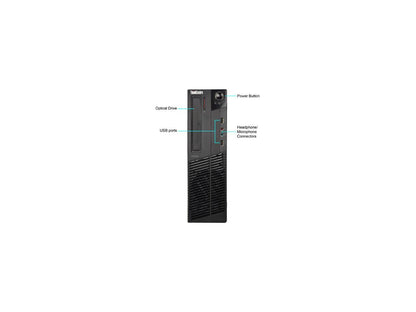 Lenovo Desktop Computer M92P Intel Core i5 3rd Gen 3470 (3.20 GHz) 8 GB 2 TB HDD Windows 10 Pro 64-Bit