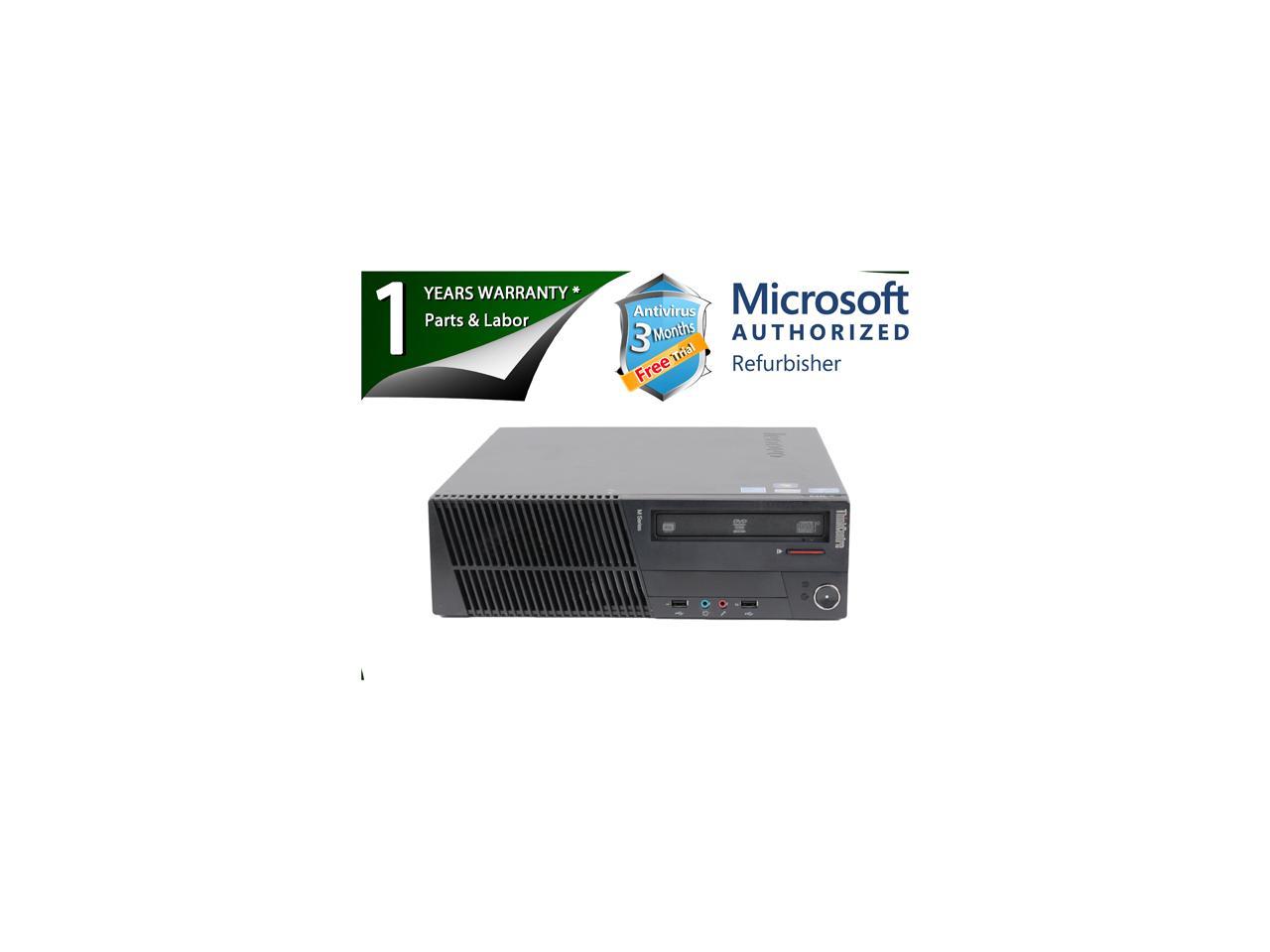 ThinkCentre Desktop Computer M91P Intel Core i5 2nd Gen 2400 (3.10 GHz) 4 GB DDR3 250 GB HDD Windows 7 Professional 64-bit