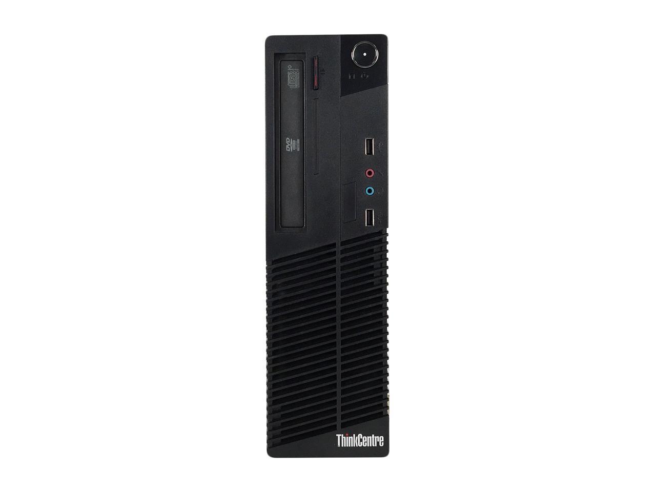 Lenovo Desktop Computer M71E Intel Core i3 2nd Gen 2100 (3.10 GHz) 8 GB DDR3 320 GB HDD Intel HD Graphics 2000 Windows 7 Professional 64-bit