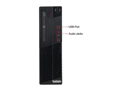 Lenovo Desktop Computer M71E Intel Core i3 2nd Gen 2100 (3.10 GHz) 8 GB DDR3 320 GB HDD Intel HD Graphics 2000 Windows 7 Professional 64-bit