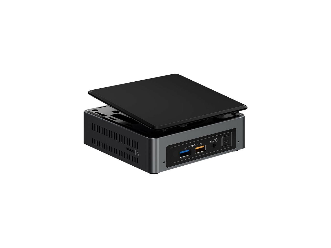 Intel Desktop Computer NUC 8 BXNUC8i5INHJA1 Intel Core i5 8th Gen 8265U (1.60 GHz) 8 GB LPDDR3 1 TB HDD 16 GB Optane Memory AMD Radeon 540X Windows 10 Home 64-bit