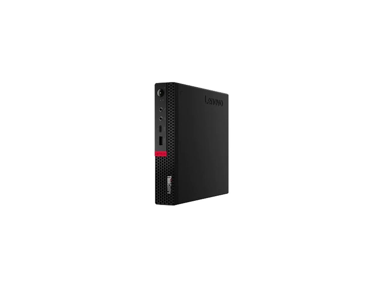 Lenovo ThinkCentre M630e 10YM0034US Desktop Computer - Core i3 i3-8145U - 8 GB RAM - 256 GB SSD - Tiny - Black