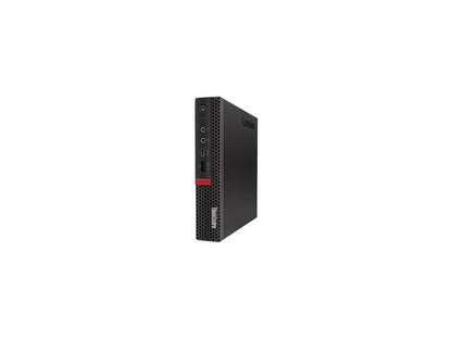 Lenovo ThinkCentre M720q 10T7008CUS Desktop Computer - Core i7 i7-8700T - 16 GB RAM - 256 GB SSD - Tiny - Raven Black