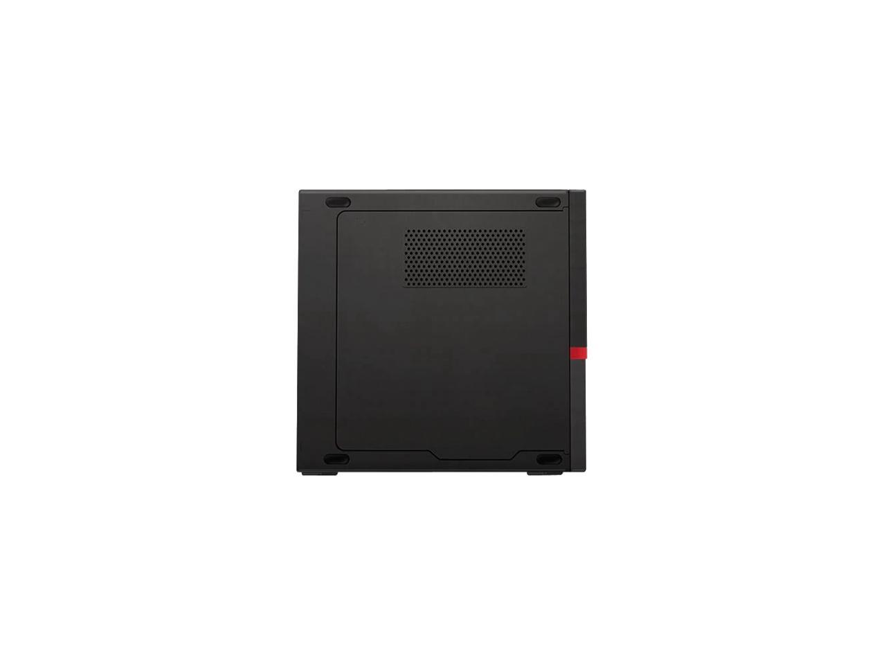 Lenovo ThinkCentre M720q 10T7008CUS Desktop Computer - Core i7 i7-8700T - 16 GB RAM - 256 GB SSD - Tiny - Raven Black