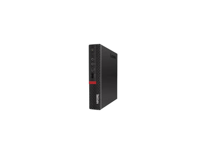 Lenovo ThinkCentre M720q 10T7007WUS Desktop Computer - Core i5 i5-8400T - 16 GB RAM - 256 GB SSD - Tiny - Raven Black