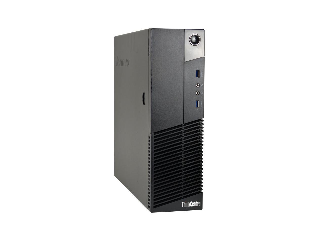 Lenovo Desktop Computer M93P-SFF Intel Core i5 4570 (3.2GHz) 16 GB 480 GB SSD Windows 10 Pro