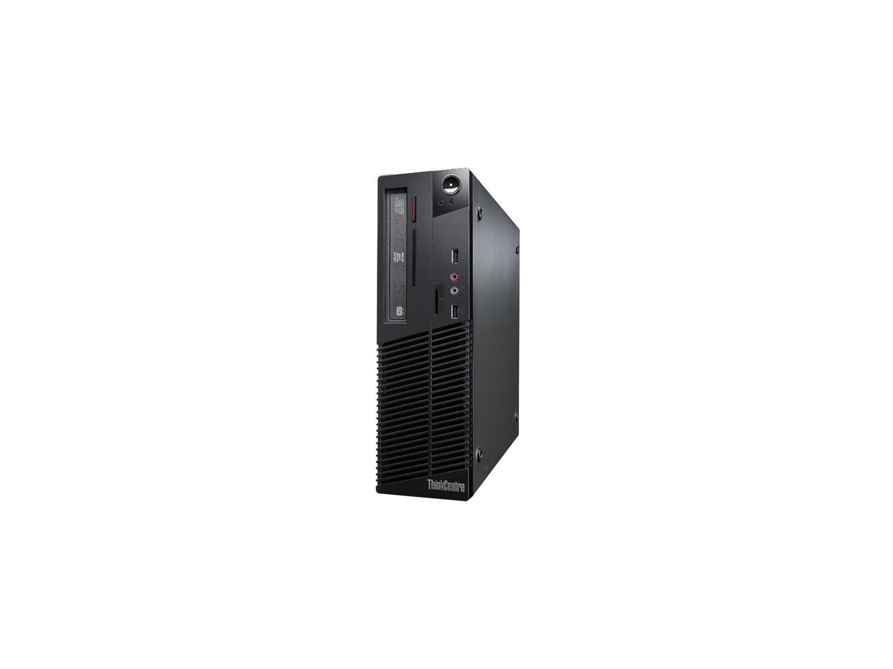Lenovo Desktop Computer M73-SFF Intel Core i5 4th Gen 4570 (3.20 GHz) 8 GB DDR3 480 GB SSD Intel HD Graphics 4600 Windows 10 Pro 64-bit
