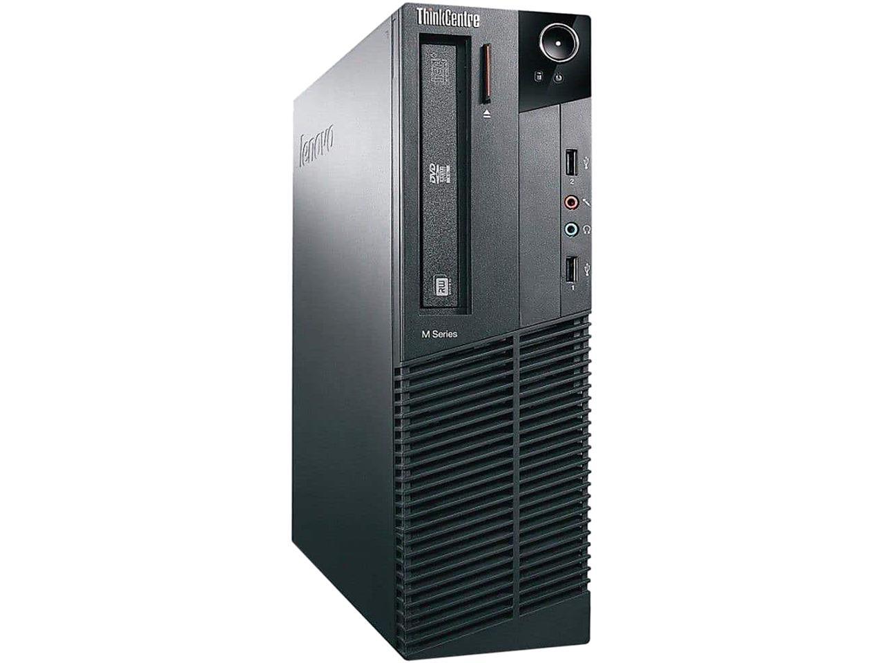 Lenovo Desktop Computer ThinkCentre M91P Intel Core i5 2nd Gen 2400 (3.10 GHz) 8 GB DDR3 500 GB HDD Intel HD Graphics 2000 Windows 10 Pro 64-bit