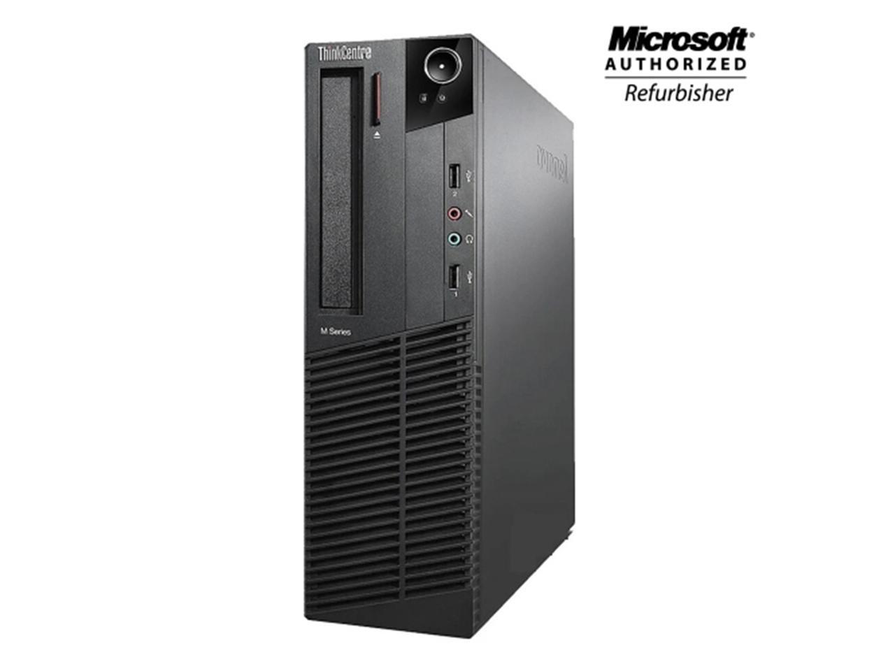 Lenovo Grade A Desktop Computer ThinkCentre M92p Intel Core i5 3rd Gen 3470 (3.20 GHz) 8 GB DDR3 128 GB SSD Windows 10 Pro 64-bit