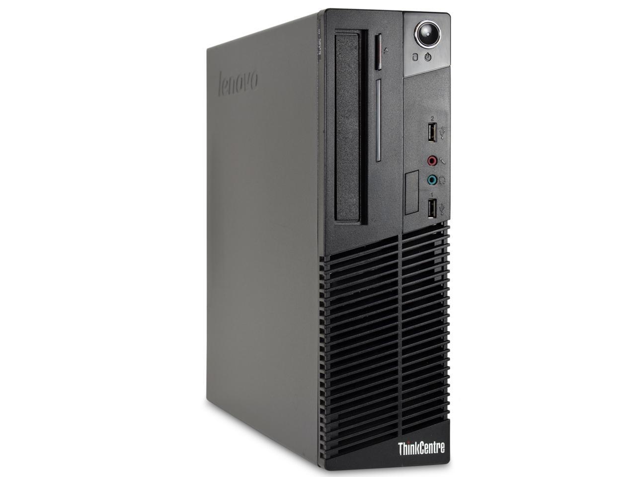 Lenovo Desktop Computer M72E-SFF Intel Core i5 3rd Gen 3470 (3.20 GHz) 8 GB DDR3 240 GB SSD Intel HD Graphics 2500 Windows 10 Pro 64-bit