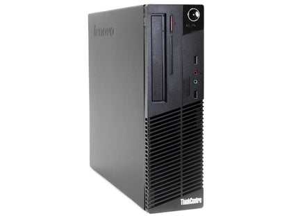 Lenovo Desktop Computer M70e-SFF Core 2 Duo 2.93 GHz 4 GB 250 GB HDD Windows 10 Home 64-bit