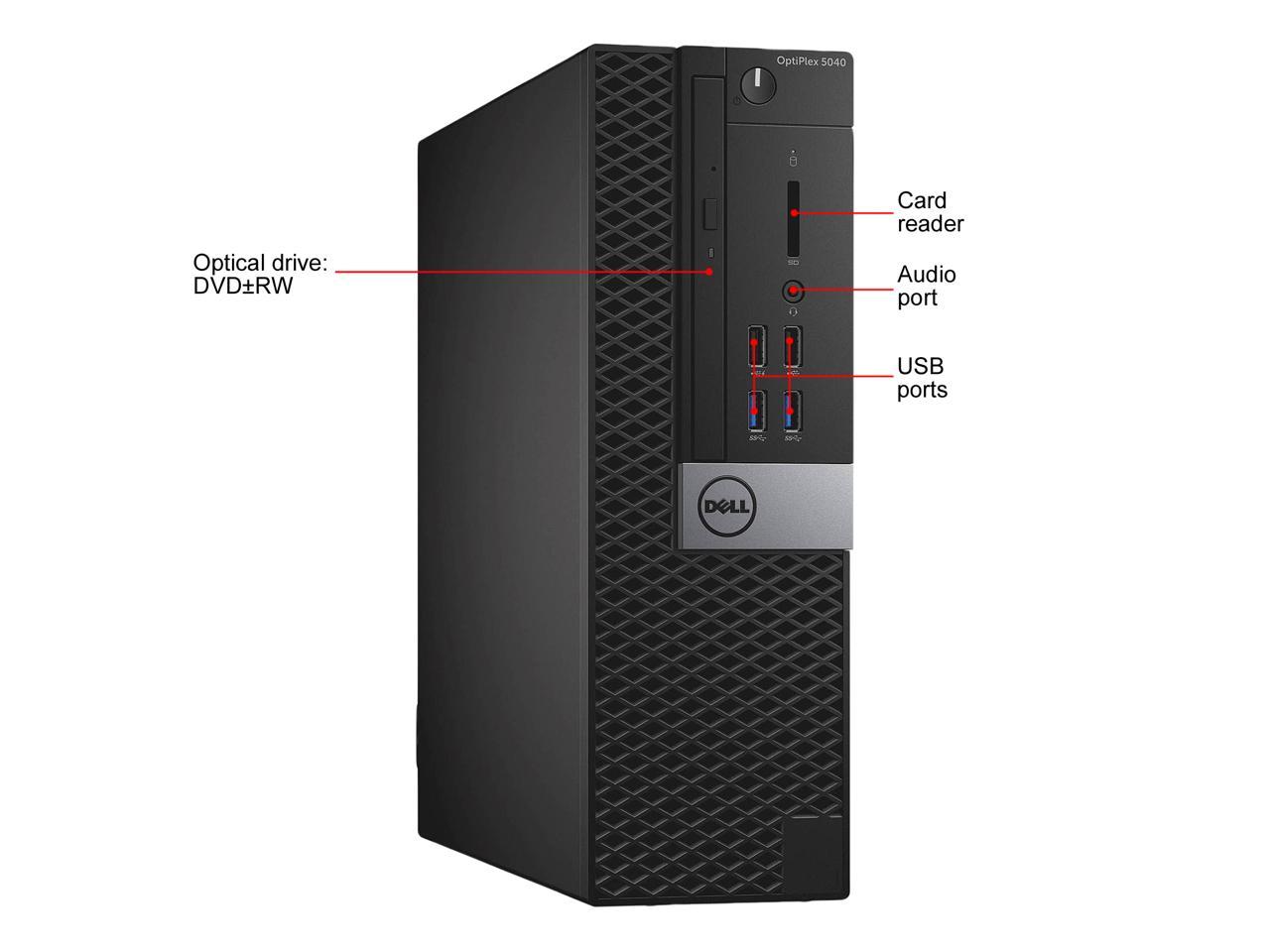 Dell Grade A OptiPlex 5040 SFF Intel Core i5 6500 (3.20 GHz) 12 GB RAM 2 TB HDD DVDRW WIFI BT Windows 10 Home (Multi-language)