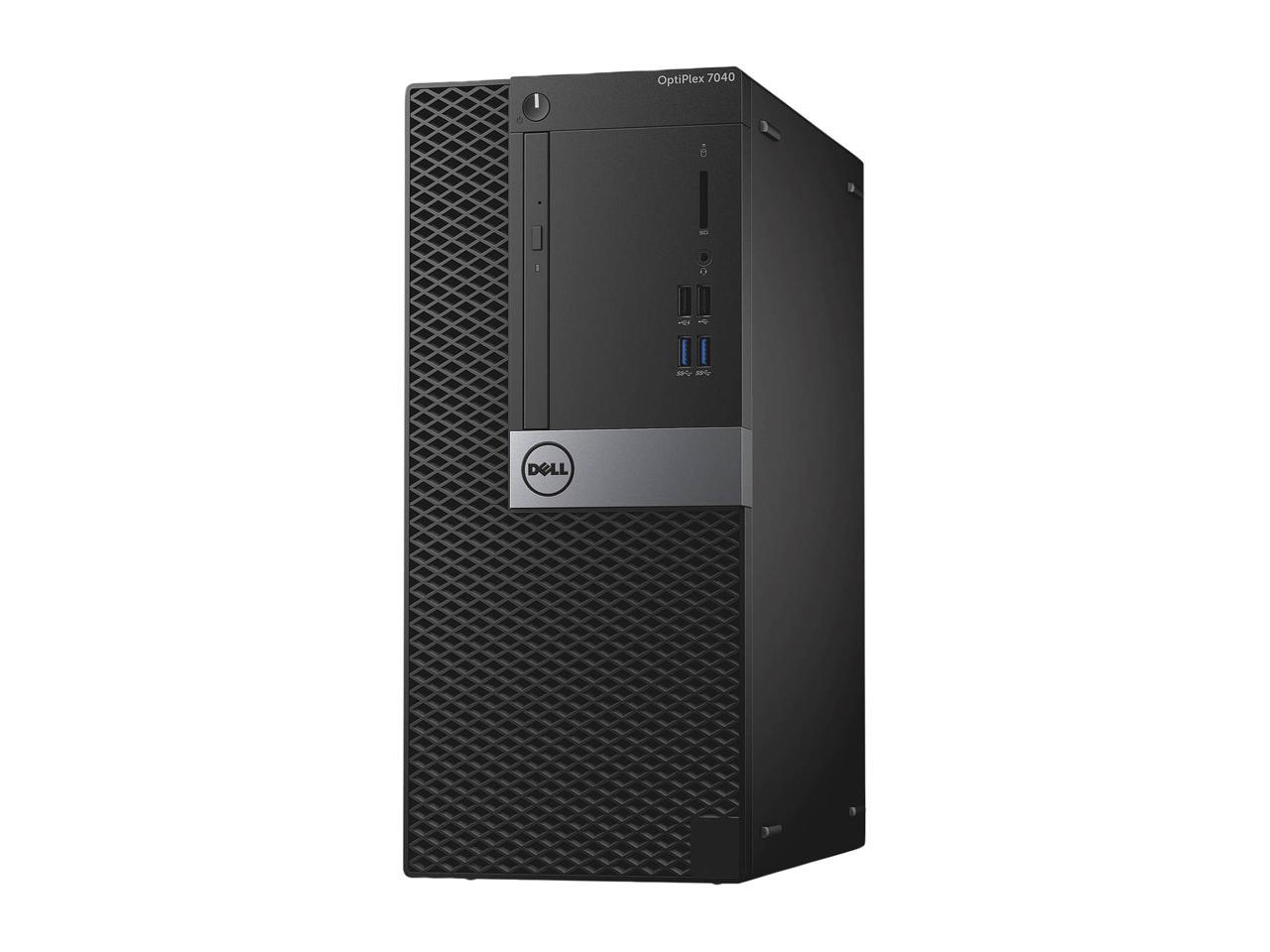 Dell Grade A OptiPlex 7040 Tower Intel Core i5 6500 (3.20 GHz) 12 GB RAM 1 TB SSD 1 TB HDD DVDRW WIFI BT Windows 10 Home (Multi-language)