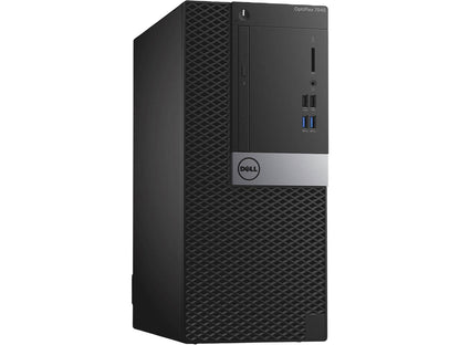 Dell Grade A OptiPlex 7040 Tower Intel Core i5 6500 (3.20 GHz) 16 GB RAM 1 TB SSD DVDRW WIFI BT Windows 10 Pro (Multi-language)