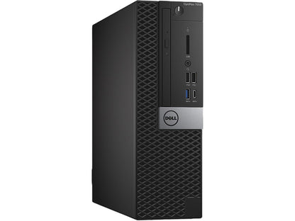 Dell Grade A OptiPlex 7050 SFF Intel Core i5 7500 (3.40 GHz) 12 GB RAM 1 TB SSD DVDRW WIFI BT Windows 10 Home (Multi-language)