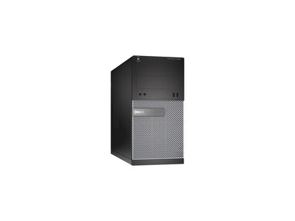 DELL Grade A Desktop Computer OptiPlex 3020 Pentium G3250 (3.20 GHz) 8 GB DDR3 500 GB HDD 128 GB SSD Intel HD Graphics Windows 10 Home 64-bit