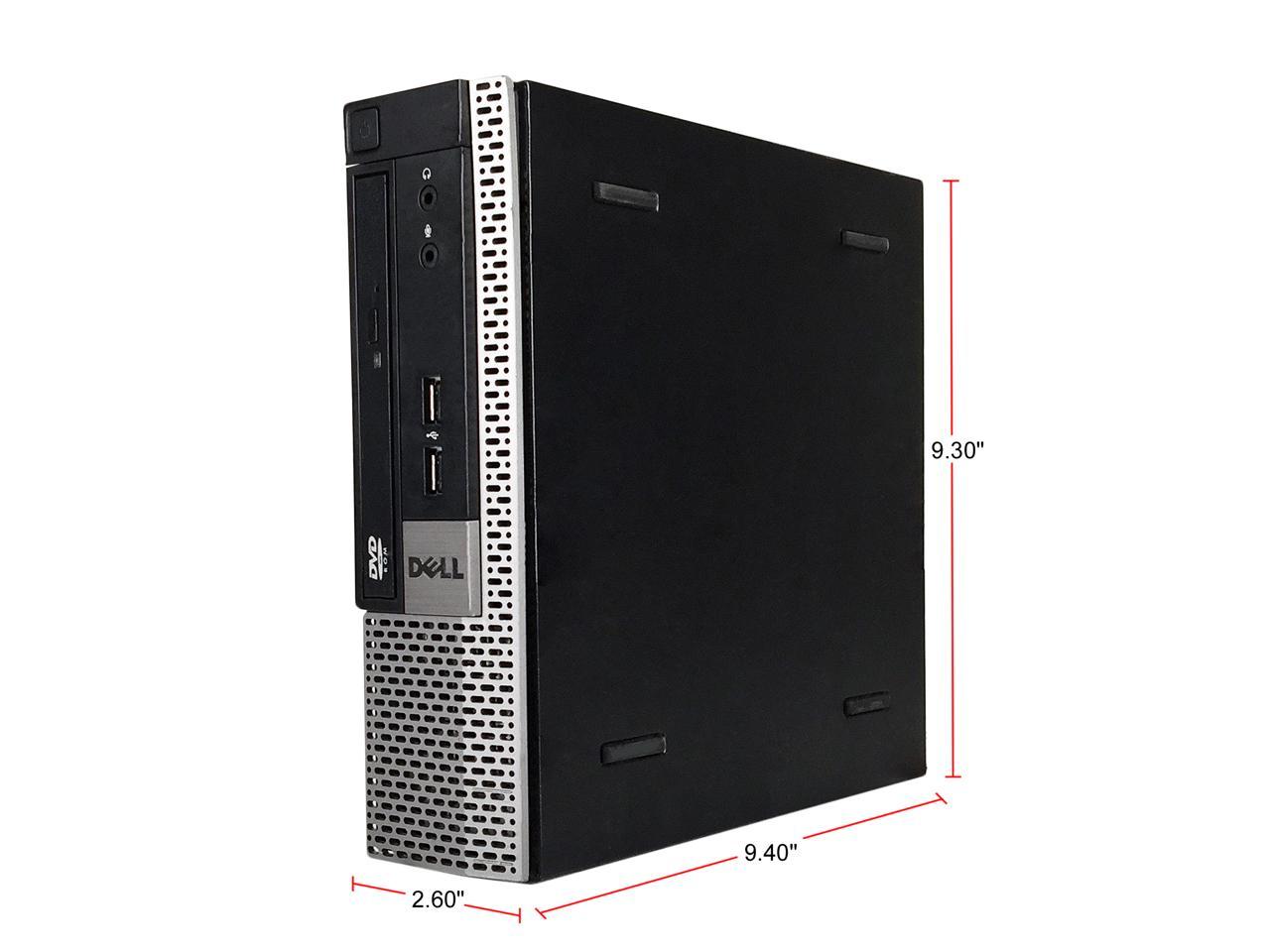 DELL Desktop Computer OptiPlex 9020 Intel Core i5 4th Gen 4590S (3.00 GHz) 16 GB DDR3 1 TB HDD Intel HD Graphics 4600 Windows 10 Home 64-bit Multi-language