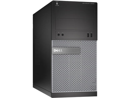 DELL Grade A Desktop Computer OptiPlex 3020 Intel Core i5 4th Gen 4590 (3.30 GHz) 12 GB DDR3 1 TB SSD Intel HD Graphics 4600 Windows 10 Home 64-bit Multi-language