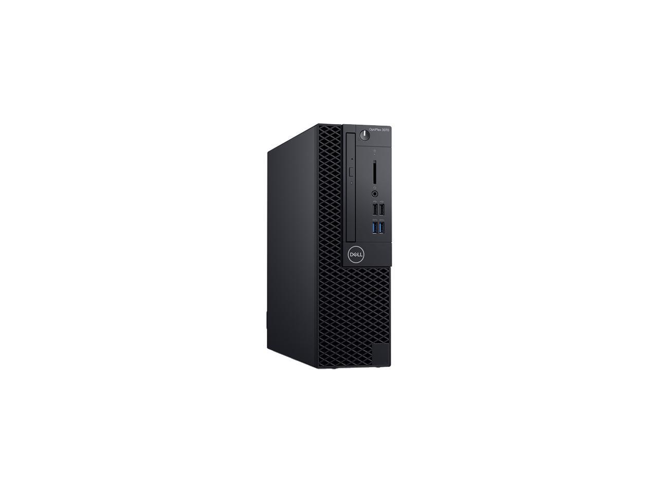 DELL OPTIPLEX 3070 (G14D2) - Business Desktop PC - Intel Core i5 9500 (6-Core 3.0 GHz), Intel UHD Graphics 630, 8 GB DDR4, 1 TB HDD, Intel H370, Small Form Factor, Windows 10 Pro 64-bit