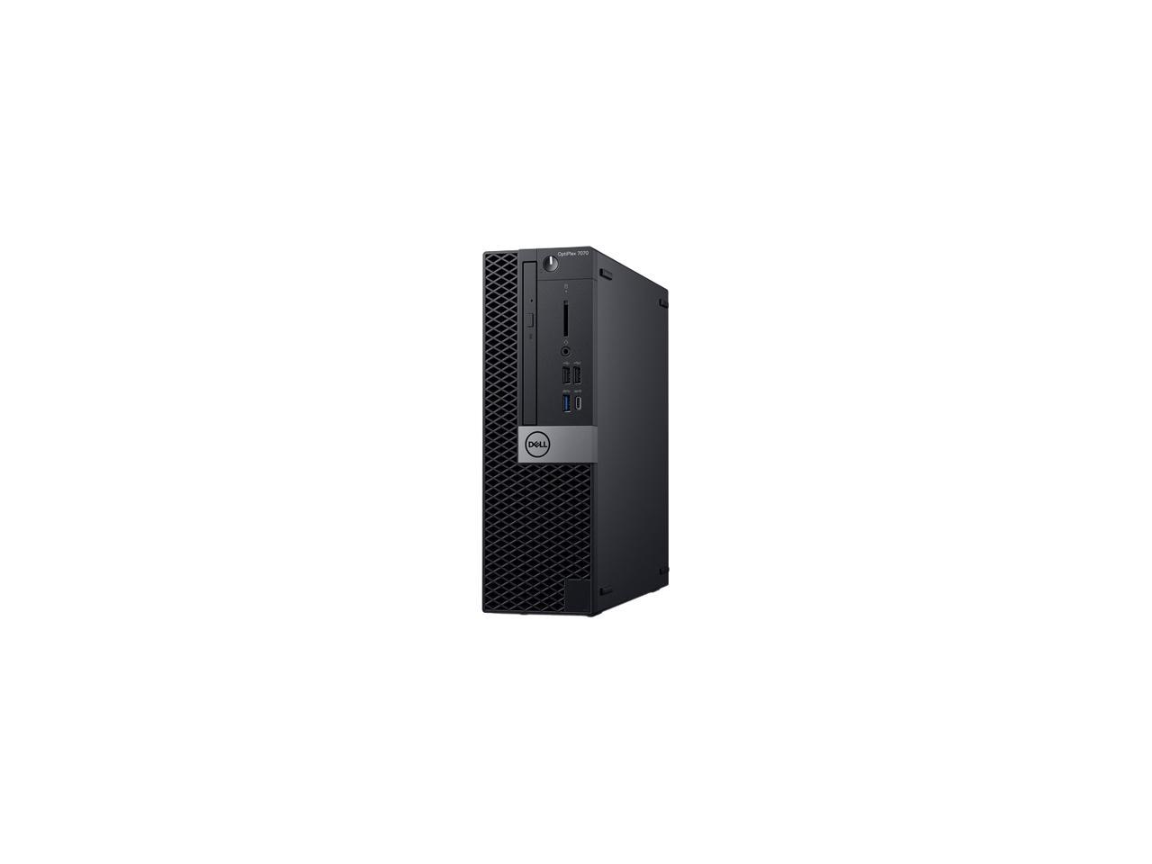 DELL OPTIPLEX 7070 (P1MHG) - Business Desktop PC - Intel Core i5 9500 (6-Core 3.0 GHz), Intel UHD Graphics 630, 8 GB DDR4, 256 GB SSD, Intel Q370, Small Form Factor, Windows 10 Pro 64-bit