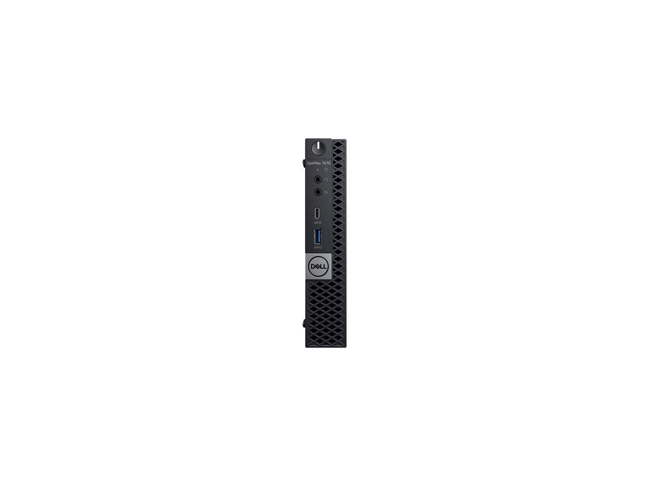 DELL OPTIPLEX 7070 (T84D8) - Business Desktop PC - Intel Core i5 9500T (6-Core 2.2 GHz), Intel UHD Graphics 630, 8 GB DDR4, 500 GB HDD, Intel Q370, Micro Form Factor, Windows 10 Pro 64-bit
