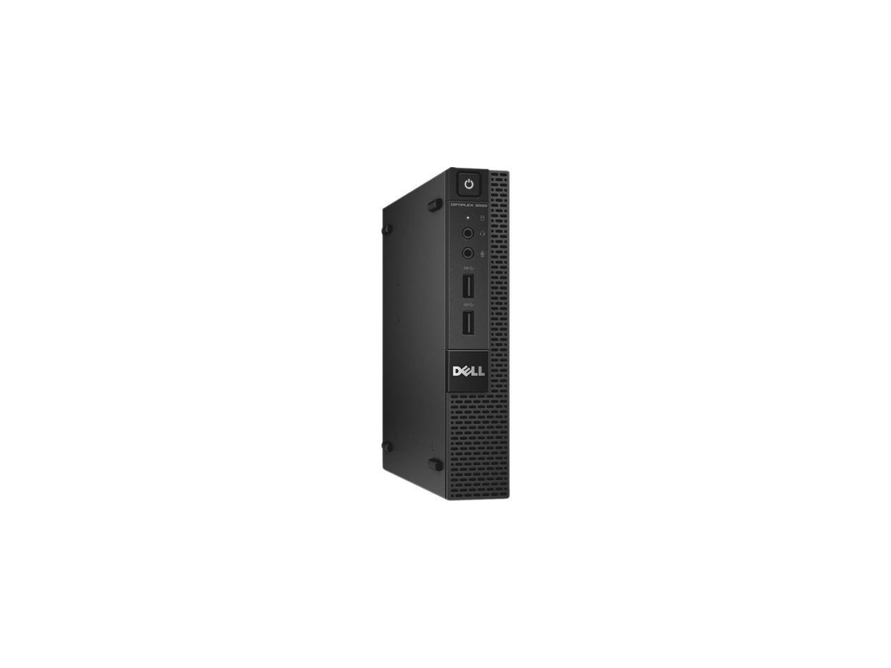 DELL A Grade Desktop Computer OptiPlex 9020 Intel Core i3 4th Gen 4160T (3.10 GHz) 8 GB DDR3 256 GB SSD Intel HD Graphics Windows 10 Pro 64-bit
