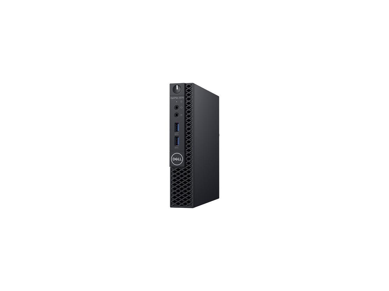 DELL OptiPlex 3070 Micro Desktop - Intel Core i5 9500T, 8 GB DDR4, 256 GB SSD, Intel UHD Graphics 630, Windows 10 Pro (NXXCR)