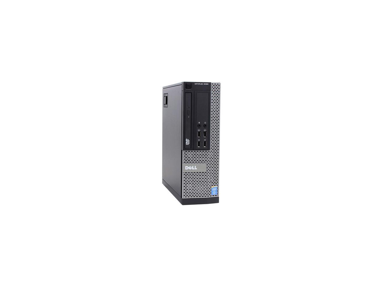 DELL Desktop Computer OptiPlex 9020 Intel Core i5 4th Gen 4590 (3.30 GHz) 8 GB DDR3 256 GB SSD Windows 10 Pro 64-bit