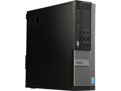 DELL Grade A Desktop Computer OptiPlex 9020 Intel Core i7 4th Gen 4790 (3.60 GHz) 8 GB DDR3 500 GB HDD Intel HD Graphics 4600 Windows 10 Pro 64-bit