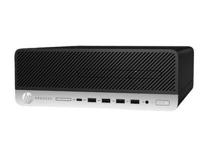 HP ProDesk 600 G5 (7PR65UT) - Small Form Factor Desktop PC - Intel Core i5-9500 (6-Core 3.0 GHz), Intel UHD Graphics 630, Intel Q370, 8 GB DDR4, 256 GB SSD, Windows 10 Pro 64-bit